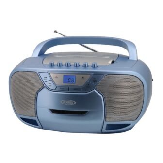 Portable Bluetooth Stereo MP3 Compact Disc Cassette Player/Recorder with AM/FM Radio