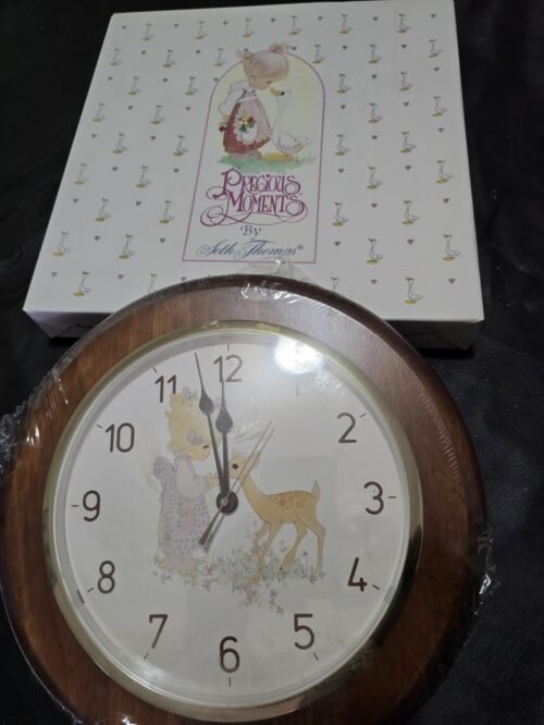 Precious Moments By Seth Thomas Wall Clock Brand New.