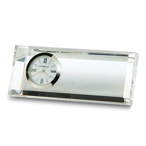 Prism Rectangular Optical Crystal Table Clock