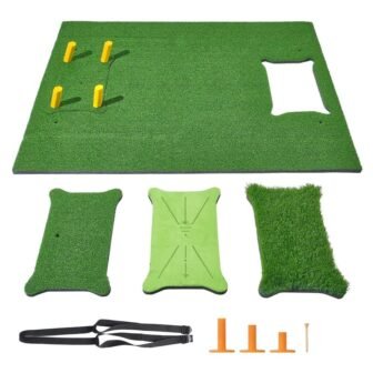 PRO 5 ft. x 4 ft. Golf Hitting Mat Turf Golf Training...