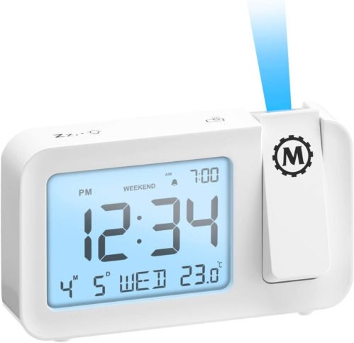 Projection Clock with Large Display and Backlight