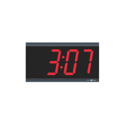 PYRAMID 9D44BR Synchronized Digital Clock,11.5"W,6.25"H 2LMU4