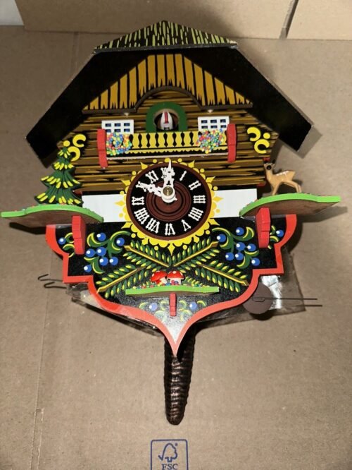 Quarter call cuckoo clock with 1-day movement Black Forest House