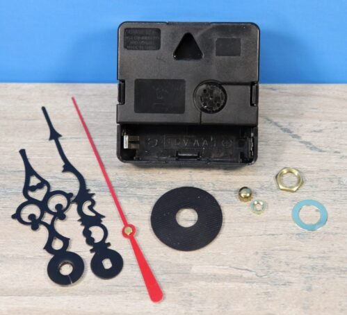 Quartex Q-80 Quartz Battery Clock Movement Up To 3/4" Thick Dial 1 3/16" Shaft