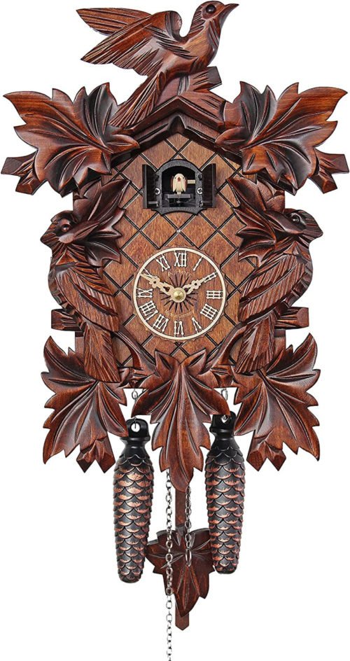 Quartz Cuckoo Clock - the Cuckoo Bird Family AH 32/1 QM