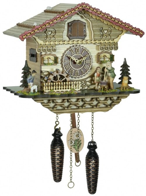 Quartz Cuckoo Clock Heidi with music TU 4253 QM NEW