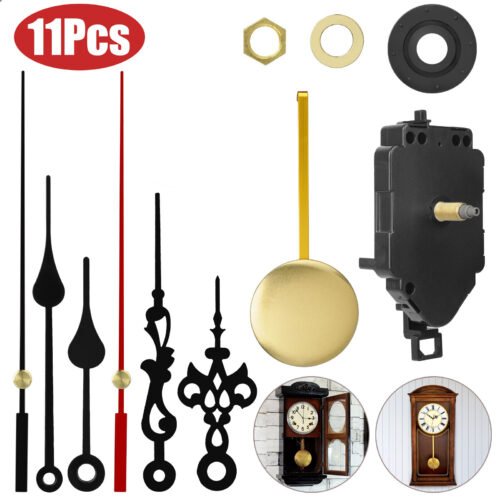 Quartz Wall Clock Pendulum Swing Movements Mechanism DIY Kits Chime Repair Parts