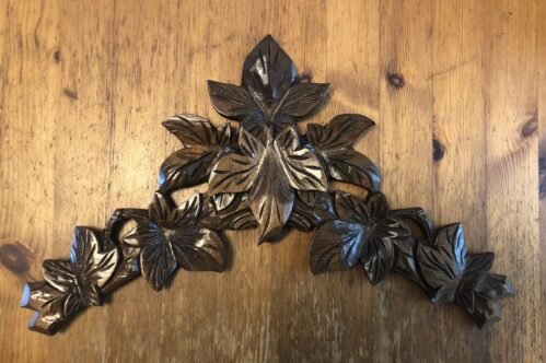 Railroad Or Cuckoo Clock Top Trim-Topper-15"-New