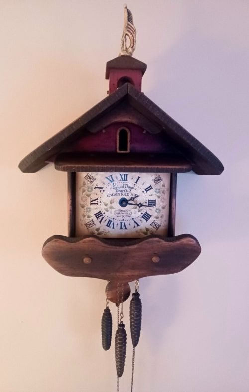 Rare-Limited# Made-Vintage New England Clock Co 1967 Nils Tornquist "School...