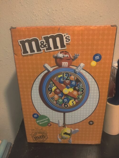Rare antique M and M's pendulum clock- Brand new in original box