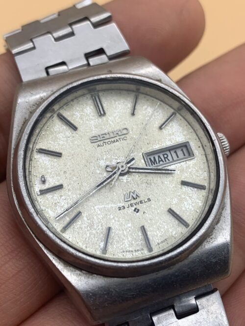 Rare! Seiko Lord Matic Stardust Dial 5606-8070 Automatic Japan Made