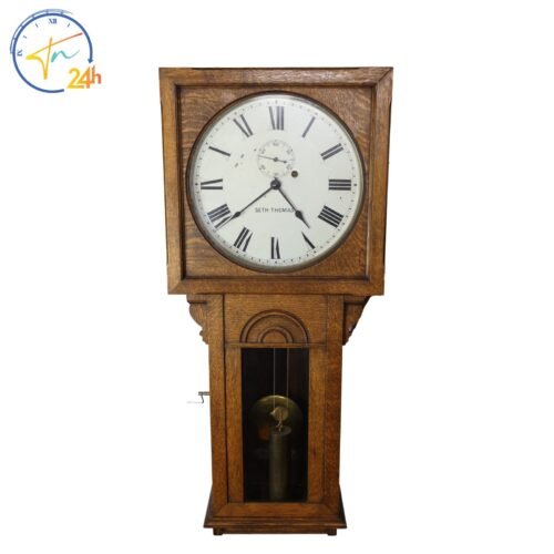 Rare Serviced Seth Thomas 8 Day One Weight Driven Regulator Clock No 25