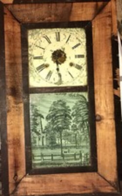 Rare Sperry & Bryant Weight Driven Clock Missing Weights Key And Pendulum Parts