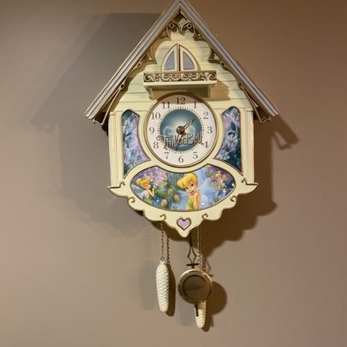 RARE TinkerBell’s Magical Moments Cuckoo Clock