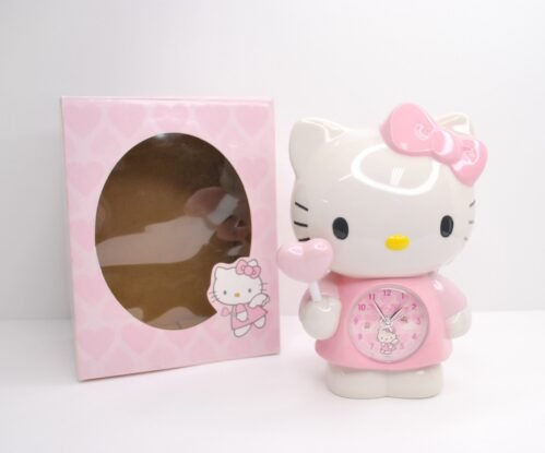 Rare Vintage Hello Kitty Talking Alarm Clock! 2005 Sanrio
