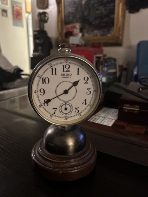 RARE WORKING Ref. QKG171K Seiko Alarm Clock