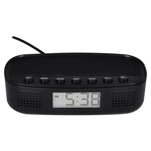 Rca Rcs27 Digital Radio Alarm Clock With Soothing Sounds, Brightness Control,
