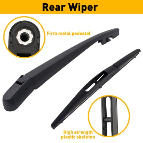 Rear Blade Wiper Arm Fit Honda CR-V CRV 2007-2011 Acura MDX 2007-2020 Black