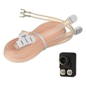 Reception Amplified FM Dipole Indoor Antenna 300 Ohm to 75 Ohm Adapter...