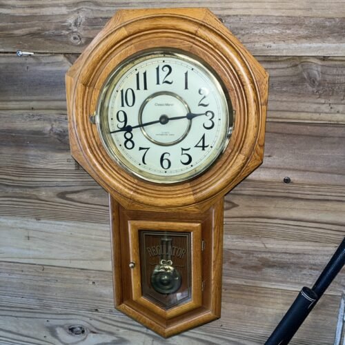 Regulator Classic Manor Wall Clock Westminster Chime Pendulum NICE