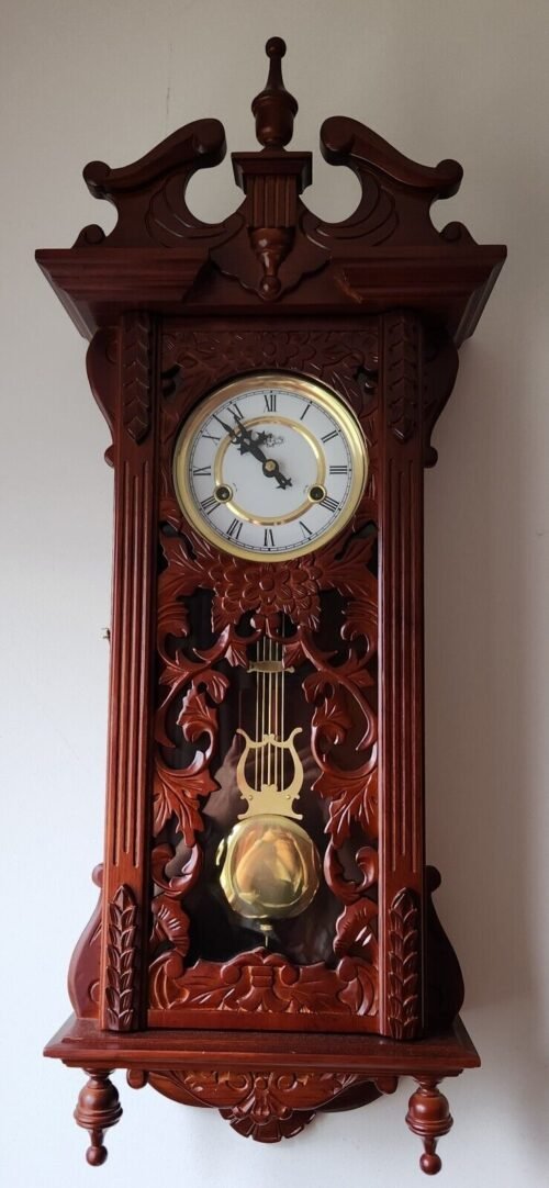 regulator wall clock wind up