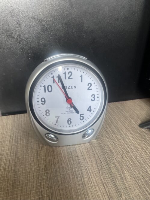 Reizen Electric Clock with Talking Radio-Controlled Time – Accessible & Accurate