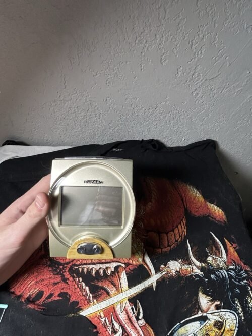 Reizen Talking Atomic Alarm Clock Date Time Alarm Excellent Condition