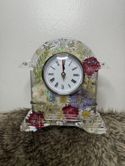 Resin Table Clock
