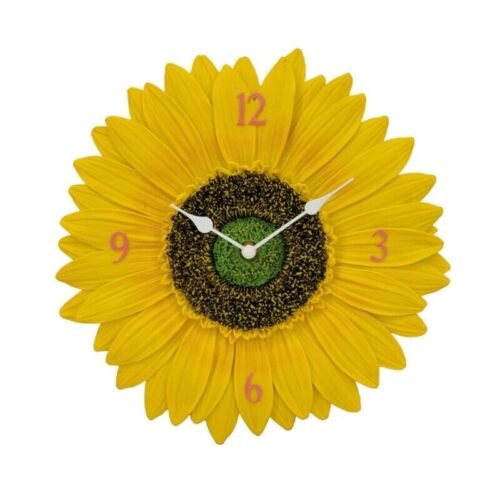 Resin Wall Clock Outdoor Garden Yard Decoration