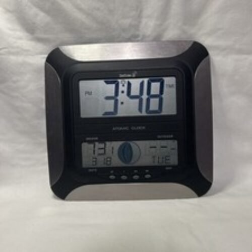 Retired WS-8418AL-IT Atomic Digital Wall Clock Lacrosse Weather Station