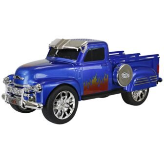 Retro Chevy Truck Portable Bluetooth Speaker (Blue)