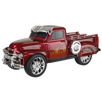 Retro Chevy Truck Portable Bluetooth Speaker (Red)