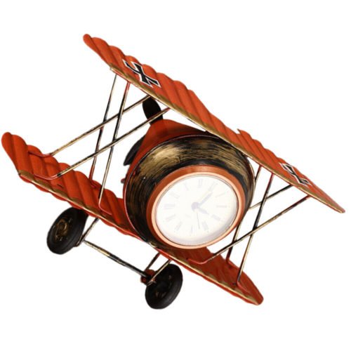 Retro Clock Airplane Clock Table Clock Clocks For Living Room Mantelpiece