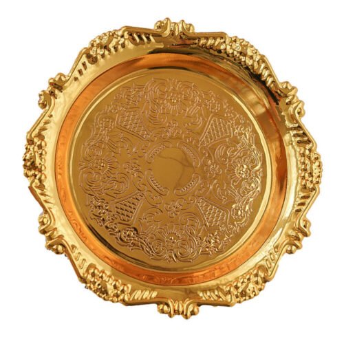Retro Desktop Candle Tray Earring Trinket Tray Valet Tray Countertop Organizer