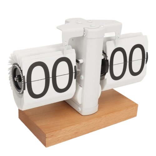 Retro Digital Flip Down Clock Mechanica Auto Flip Desk/Table Clock 24 JJ Hot New