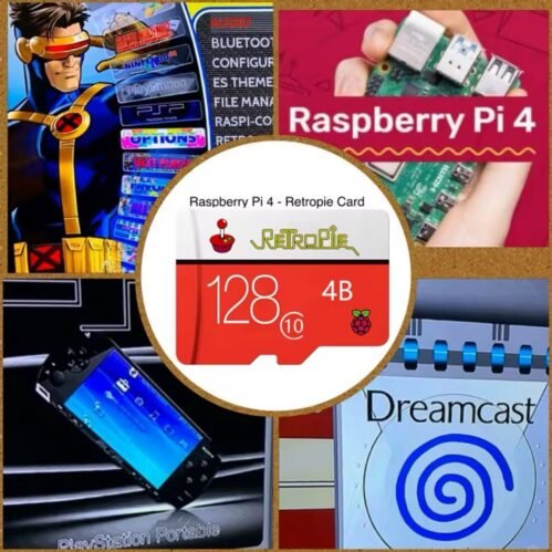 RetroPie 128GB For Raspberry Pi 4 Super Smash "Best Of" 45+Emulators Collection