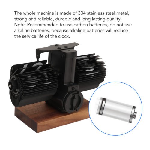 Retro Style Flip Desk Shelf Clock Auto Flip Desk Table Clock Classic