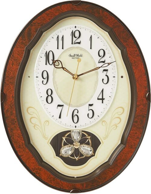 Rhythm Clocks Caprice Musical Wall Clock (4MJ400WD23)