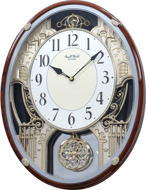 Rhythm Clocks Chateau Musical Motion Clock (4MH865WD23)