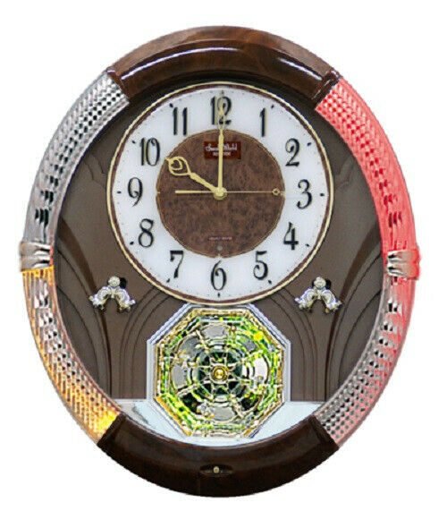 Rhythm Clocks Joyful Moment Musical Wall Clock (4MH821WU23)