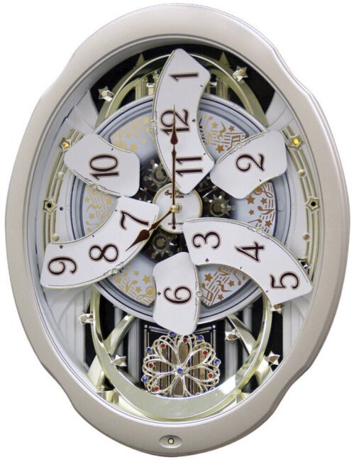 Rhythm Clocks Marvelous Musical Wall Clock (4MH842WD18)