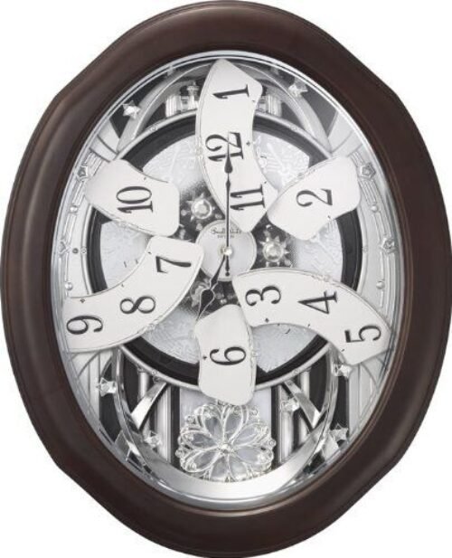Rhythm USA Anthology Espresso Wall Clock
