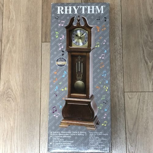 Rhythm WSM Hamilton II Grandfather Mantle Clock Westminster Chime CRH215UR06