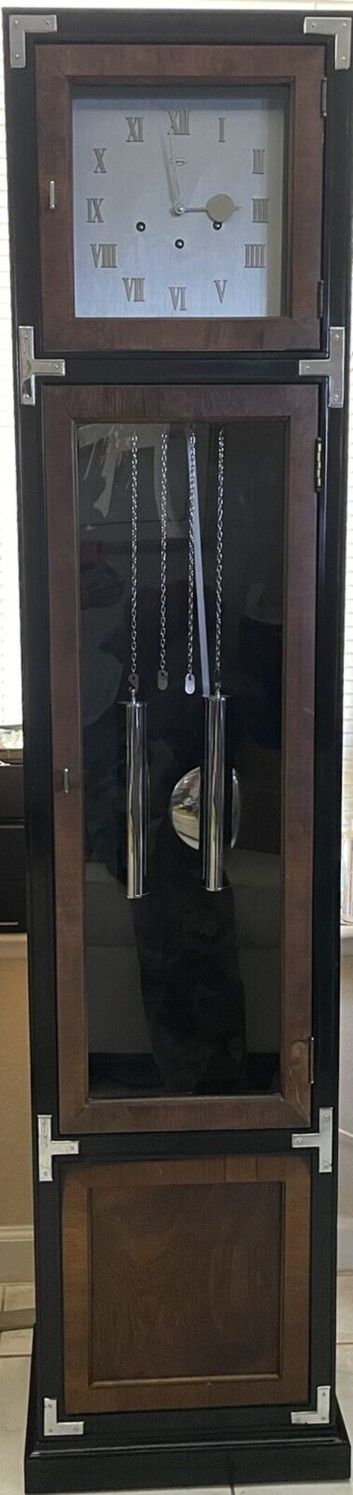 Ridgeway Clock Company Mid-Century Modern Grandfather Clock Model 316