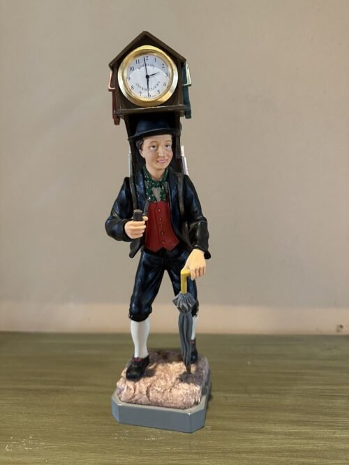 River City Cuckoo Clock Peddler Figurine Numbered #2324 0f 3000 RARE