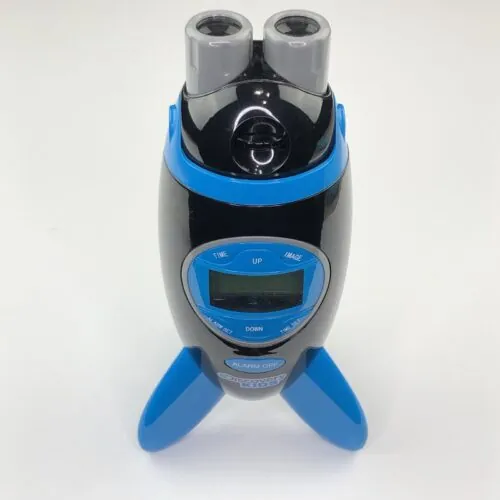 Rocketship Projection Digital Alarm Toy Rocket 8 . 5 " Clock Discovery Kids 2013 featured image