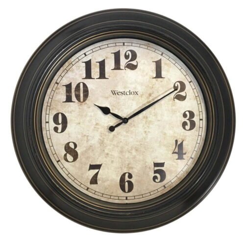 Round Oversized Classic 24" Wall Clock