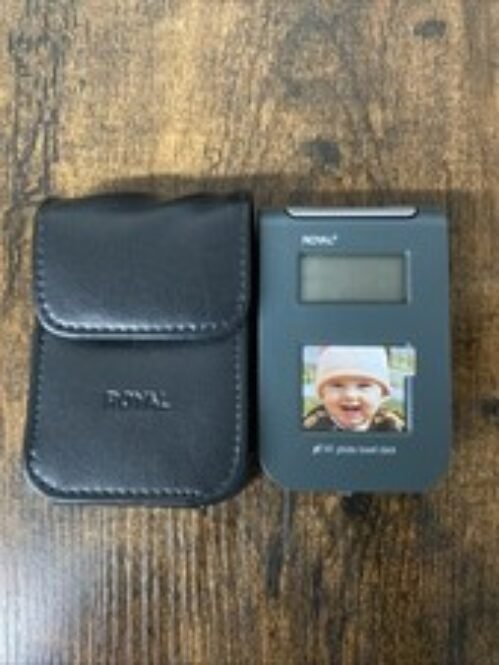 Royal Digital Travel Clock Picture Photo Album PF141 39103T ALARM SNOOZE FREE PH
