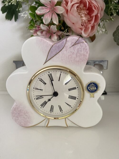 Royal Tara Fine Bone China Ireland Clock 8 of 9 Signed by MH Rare Pattern MDM