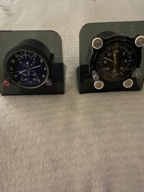 Russian Clocks. Nuclear Doomsday Clocks From Tupolev Long Range Bomber